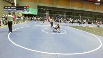 113 lbs Champ. Round 1 - Jayden Rivera, El Dorado vs Brogan Jackson, White Pine