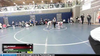 115 lbs Round 2 - Declan Bailey, Suples vs John Eager, Middleton Wrestling Club