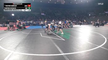 6A Boys 175 lbs Champ. Round 2 - Carter Schack, South Medford Boys vs Victor Shipley, Westview Boys