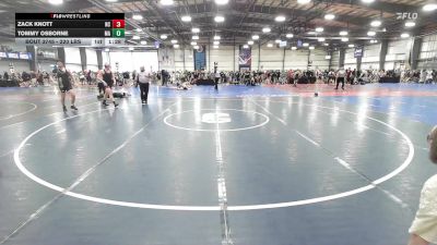 220 lbs Round Of 32 - Zack Knott, NC vs Tommy Osborne, MA
