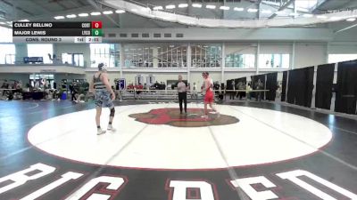 141 lbs Cons. Round 3 - Major Lewis, Lycoming vs Culley Bellino, Cortland State