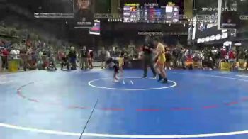 145 lbs Round Of 256 - Derek Raike, West Virginia vs Tyler Jones, Idaho