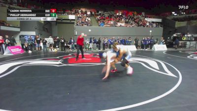113 lbs Consi Of 4 - Caden Herrera, Bakersfield vs Phillip Hernandez, Clovis North