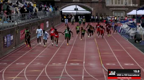 Watch High School Boys 4x100 International Final (Event 586) At 2026 Penn Relays
