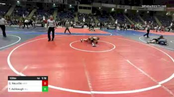 109 lbs Quarterfinal - Olin Neuville, Askren Wr Ac vs Tyler Ashbaugh, Hill City WC