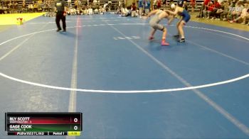 115 lbs Semis (4 Team) - Gage Cook, Hastings vs Bly Scott, Worthington
