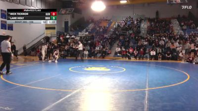 106 lbs 1st Place Match - Lane Holt, Douglas vs Nick Ticknor, Glenrock