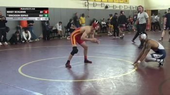 133 lbs Cons. Round 5 - Mikey Schliewe, Skyline College vs Erickson Edpao, Santa Rosa Junior College