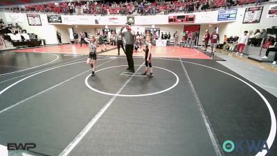 64 lbs Rr Rnd 3 - Brody Wren, Heat vs Marley Breeding, Locust Grove Youth Wrestling
