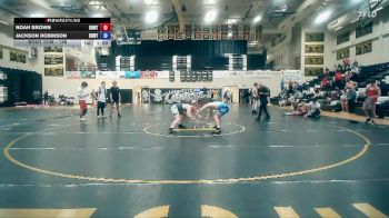 138 lbs 1st Place Match - Jackson Robinson, Team Missouri Select vs Noah Brown, Team Missouri Select