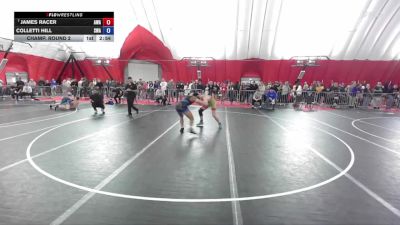 165 lbs Champ. Round 2 - James Racer, Askren Wrestling Academy vs Colletti Hill, Sarbacker Wrestling Academy