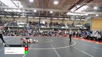 170 lbs Semifinal - William Ebert, Fairfield Warde vs Gil Stawinski, Essex