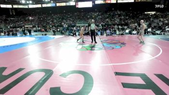 4A 132 lbs Cons. Round 1 - Mickel Drydale, Weiser vs Adam Bates, Teton