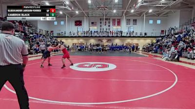 285 lbs Semifinals (8 Team) - Cameron Black, Salesianum vs Eliedxander Jarquin-Torres, William Penn H.S.