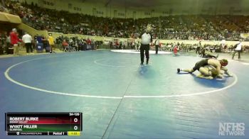 5A-126 lbs Cons. Semi - Robert Burke, Bishop Kelley vs Wyatt Miller, Glenpool