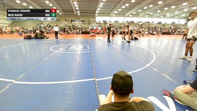160 lbs Rr Rnd 1 - Charlie Lussier, MetroWest United Lightning - HSB vs Nicholas Raptis, Vougars Wrestling - HSB