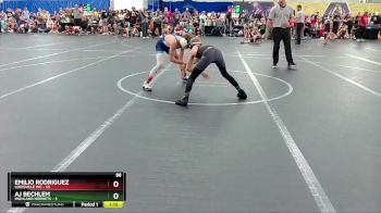 88 lbs Round 3 (8 Team) - Emilio Rodriguez, Louisville WC vs AJ Bechlem, Highland Hornets
