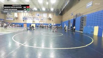 115lbs Cons. Round 3 - Meadow Suetta-Watkins, Union (Girls) vs Leona Dillingham, Lakes (Girls)