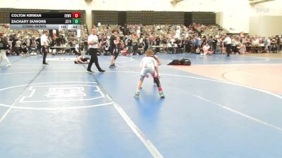 60-B lbs Consolation - Colton Kirwan, Shore Elite Wrestling Club vs Zachary DuWors, Jersey 74
