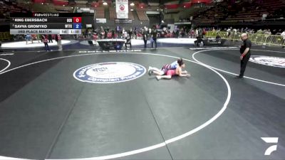135 lbs 3rd Place Match - King Ebersbach, Orange County RTC vs Savva Gromyko, World Team Training Center