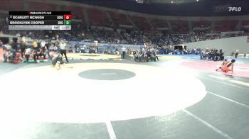 4A/3A/2A/1A Girls 120 Champ. Round 1 - Scarlett McHugh, Scappoose Girls vs Brooklynn Cooper, Sisters Girls