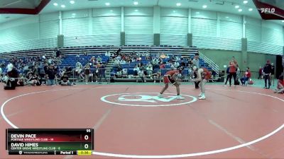 95 lbs Round 4 (6 Team) - Devin Pace, Portage Wrestling Club vs David Himes, Center Grove Wrestling Club