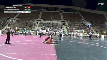 7A 150 lbs Cons. Round 2 - Dalton Woodson, Central vs Trent Rolling, Prattville