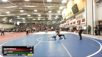 138 lbs Champ. Round 2 - Kaleb Benally, Mesa vs Tate Smith, Pima