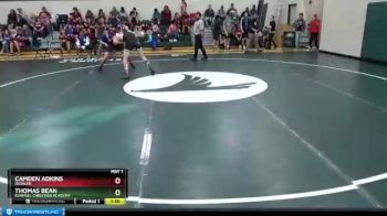 145 lbs Round 2 - Thomas Bean, Evangel Christian Academy vs Camden Adkins, Deshler