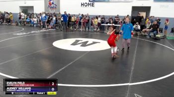 64 lbs Round 3 - Audrey Williams, Fairbanks Wrestling Club vs Evelyn Field, Anchor Kings Wrestling Club