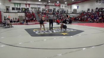 140 lbs Cons. Semi - Nayobie Brown, Clinton vs Baylee Steig, Eagle Grove