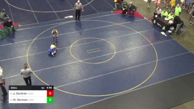 89 lbs Round Of 64 - Jace Gordner, Hughesville vs Max Berman, Lower Moreland