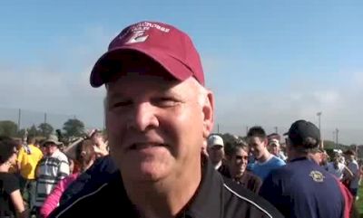 Coach Pat Healy UW Lacrosse D3 champs 2009 Roy Griak