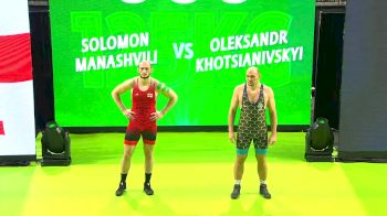 125 kg Rr Rnd 1 - Solomon Manashvili, Georgia vs Oleksandr Khotsianivskyi, All World Team