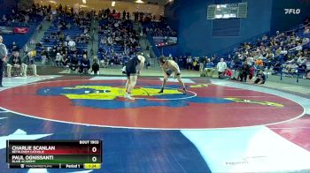 157 lbs 1st Place Match - Charlie Scanlan, Bethlehem Catholic vs Paul Ognissanti, Blair Academy
