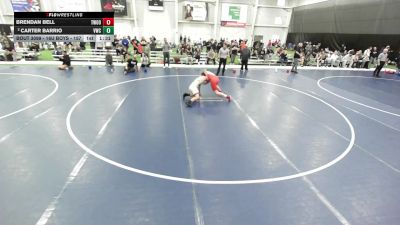 16U Boys - 157 lbs Champ. Round 1 - Brendan Bell, Threestyle Wrestling Of Oklahoma vs Carter Barrio, Valiant Wrestling Club