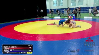 53kg Cons. Semi - Tatiana Guzman, K-W Kaos vs Shelby Kemp, L`Essor WC