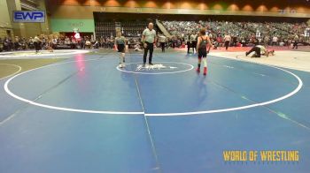 70 lbs Semifinal - Louie Hauder, Silver State Wrestling Academy vs Beau Blevins, Triumph Wrestling Club