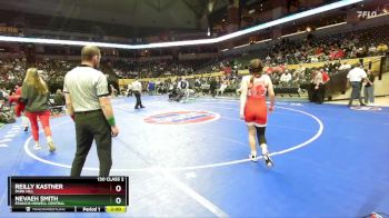 130 Class 2 lbs Champ. Round 1 - Nevaeh Smith, Francis Howell Central vs Reilly Kastner, Park Hill