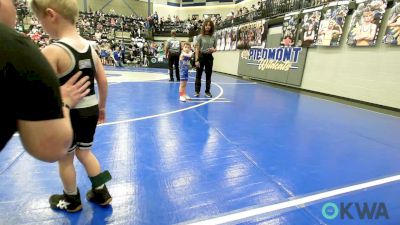 40 lbs Rr Rnd 1 - Barlow Schubert, Chandler Takedown Club vs Theodore Gibson, Team Nomad