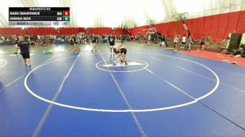 112-113 lbs Round 1 - Nash Quaintance, Marathon vs Joshua Rick, Cameron