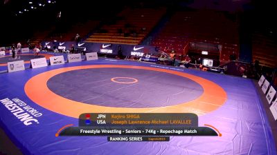 74 kg Consolation - Joseph Lavallee, USA vs Kojiro Shiga, JPN