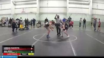 88 lbs Round 4 (8 Team) - Ben Ziola, Dynasty Crusaders vs Jordan Manyette, Kraken