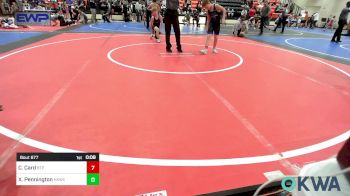 76 lbs Final - Hudson Smith, Salina Wrestling Club vs LeBrae Jones, HURRICANE WRESTLING ACADEMY