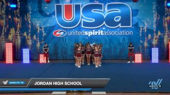 Jordan High School [2019 Large Varsity Show Cheer Intermediate (17-20) Day 1] 2019 USA Spirit Nationals