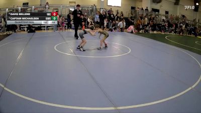 46 lbs Quarterfinal - Captain Michaelsen, Katy Area Wrestling Club vs Davis Bellene, Vici Wrestling Club