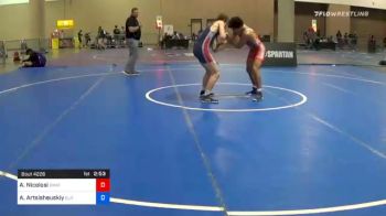 170 kg Consolation - Anthony Nicolosi, Sheldon Wrestling Academy Training vs Adrian Artsisheuskiy, Elite Wrestling Academy