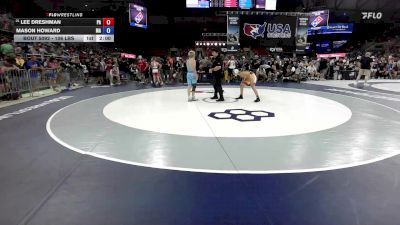 106 lbs Champ. Rd Of 128 - Lee Dreshman, PA vs Mason Howard, MA