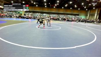 120 lbs Consi Of 32 #1 - Diego Arias, La Mirada vs Bennett Weight, Salem Hills