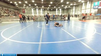 77 lbs Quarterfinal - Collin Bourassa, Team Real Life Wrestling vs Guillermo Pio Saucedo, Inland Northwest Wrestling Training Center